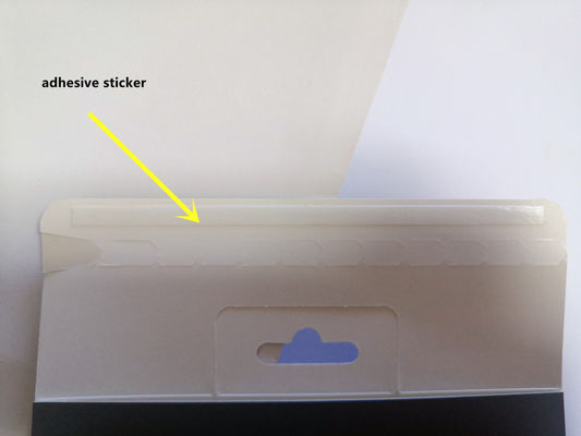 Novo design blini envelope com toque suave e fornecimento à prova d'água dentro 4oz/8oz design personalizado