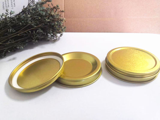 10g de caixa de lata de caviar vazia de grau alimentício com 0,28 mm de material de chapa