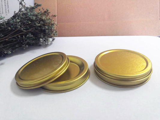10g de caixa de lata de caviar vazia de grau alimentício com 0,28 mm de material de chapa