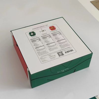2024 novo design queijo gelado embalagem caixa de presente com bandeja interna branca toque suave sentimento na caixa