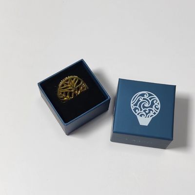 2024 New Design Caviar Tin Opener Caixa de presente Chave Caixa de presente com logotipo 50x50x38mm