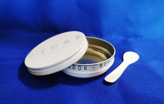 0.28mm Grade Alimentar Lata Caviar Embalagem Vazio Lata 125g com capa plana impressão a cores inteiras