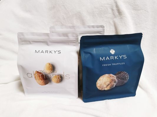 Sacos de plástico com impressão UV para embalagens de trufas e cogumelos