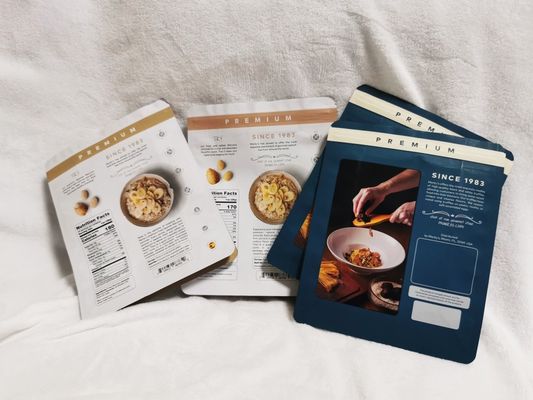 Sacos de plástico com impressão UV para embalagens de trufas e cogumelos