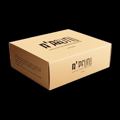 Caixa de Embalagem de Papel Personalizada Criada para Embalagem de Alimentos Industriais, Oferecendo Proteção e Marca Personalizada