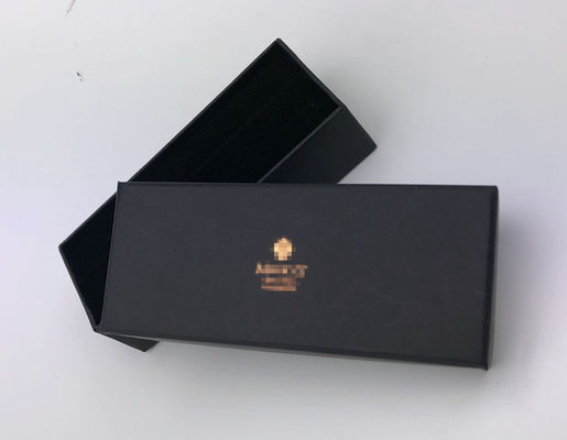 Caixas de presente de papel rígido em forma de retângulo para embalagem de caviar