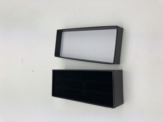 Caixas de presente de papel rígido em forma de retângulo para embalagem de caviar
