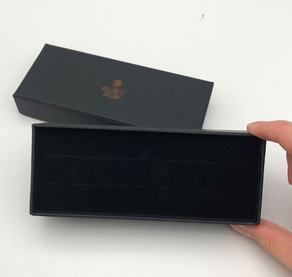 Caixas de presente de papel rígido em forma de retângulo para embalagem de caviar