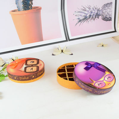 Caixas de presente de chocolate vazias personalizadas com CMYK / Pantone ou cor personalizada