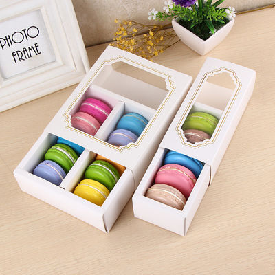 Caixa de embalagem de macarrão personalizada com janela clara 15,7x12,8x5,8cm