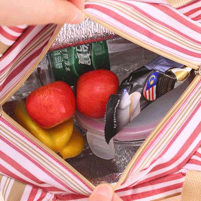 Bolsa de refrigeração de praia de papel de alumínio isolado tamanho personalizado aprovado pela FDA