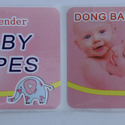 Auto-aderente para toalhas de bebê