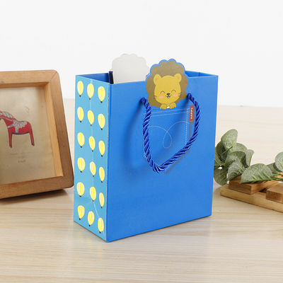 Sacos de papel de compras personalizados para pequenos presentes para crianças