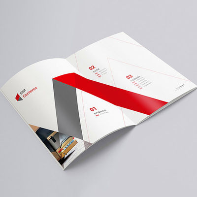 Papel de capa macia Folhetos a cores, Impressão de cartões de visita personalizados ISO 9001 aprovado