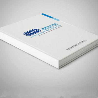Impressão profissional de folhetos em cores completas Livro de capa dura com SPOT UV