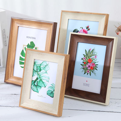 Quadro de casamento em madeira de 7 cores.