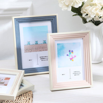 Porta-sinal de quadro fotográfico personalizado impermeável 3 cores, montado na parede / suporte de mesa