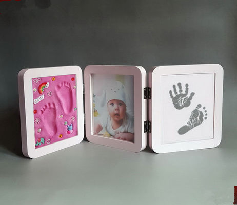 Quadros personalizados de madeira, Luxo Quadro triplo logotipo impresso
