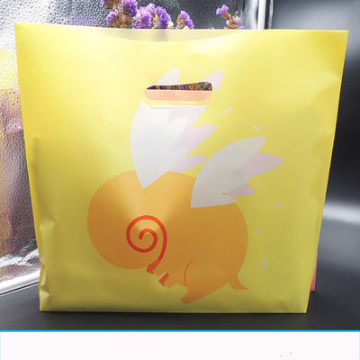Sacos de plástico com mangas, sacos de plástico cortados para compras.
