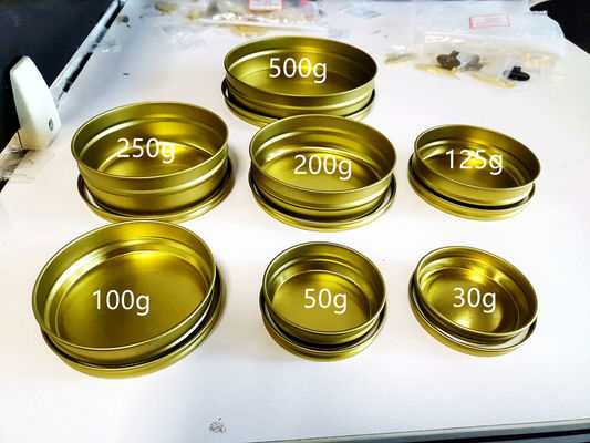 A promoção do desconto para o caviar de alta qualidade do vácuo do produto comestível estanha o folha de Flandres de 0.28mm (válido até abril, somente 30g, 50g 250g)